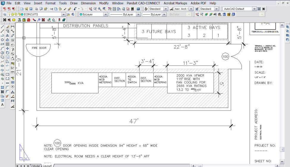 Milwaukee electrical CAD design software