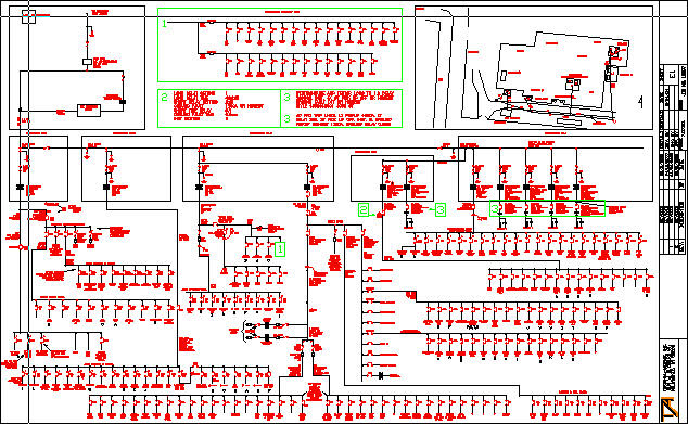 Milwaukee electrical CAD configuration drawing
