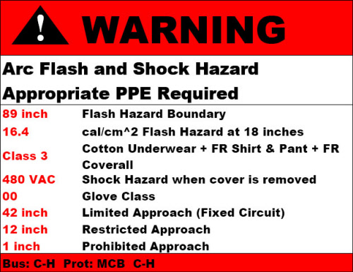 Arc Flash Labeling Milwaukee