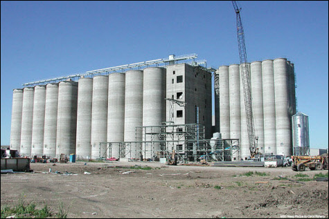 Automated control systems for bulk processing designed and built by Milwaukee electrical engineering contractors are turnkey solutions Malt Silos with Automated Controls under Construction