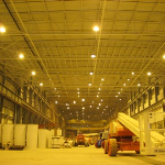 Large Scale Warehouse Lighting 